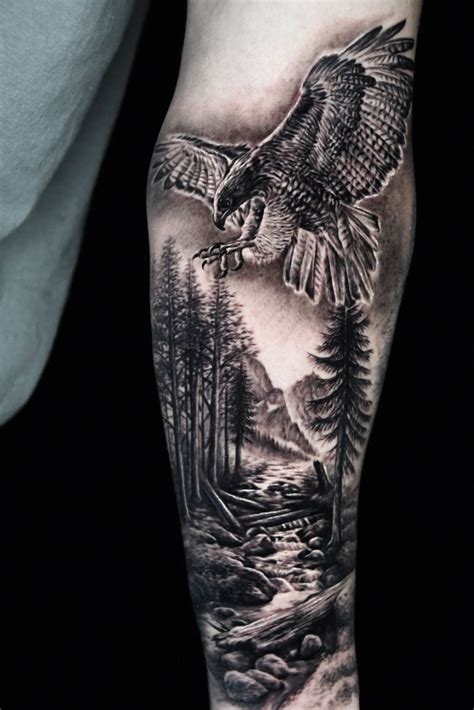 eagle forest tattoo